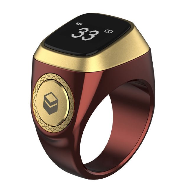 iqibla - smart tasbih zikr ring Muslim Plasterl Iqabla BT Electronic Rosary Zikr Ring